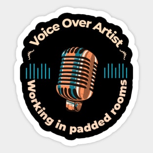 Voice Over Artist design 2 Sticker